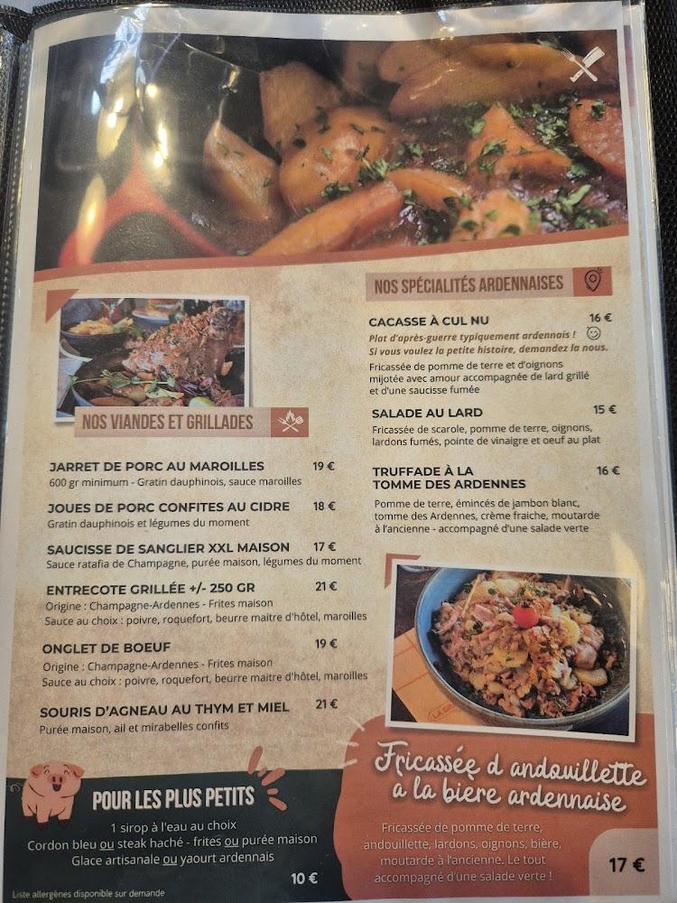 La Grande Tablée Ardennaise - Menu Image 1