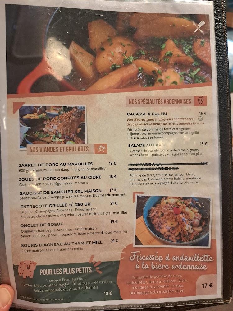 La Grande Tablée Ardennaise - Menu Image 3